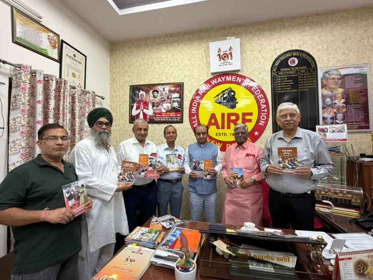 सांसद सुधांशु त्रिवेदी ने रेलवे कर्मचारी संगठनों से की मुलाकात, विकसित भारत में रेलवे की भूमिका पर जोर