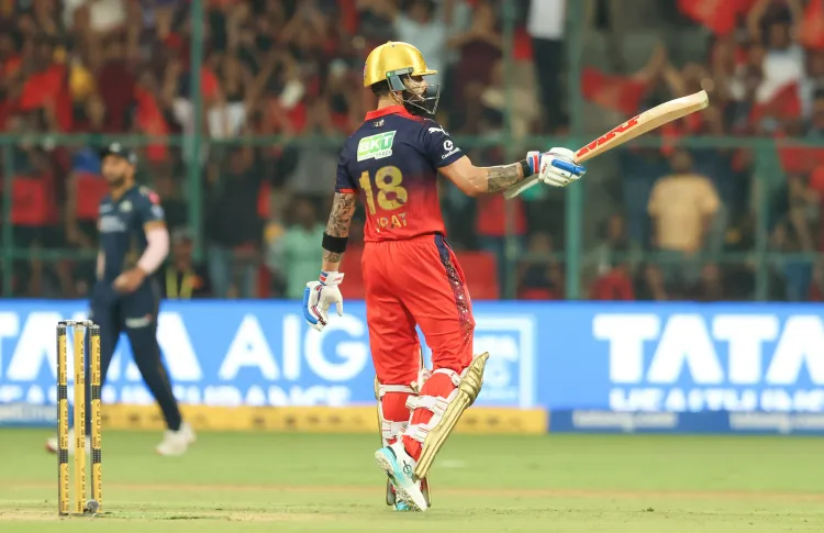 आरसीबी ने GT को 5 विकेट से रौंदा, कोहली की 81 रन की पारी और सुदर्शन का शतक रहा बेकार