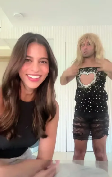 Did Suhana Khan Just Have the Funniest Moment with Orry Dressing Like Sabrina Carpenter?