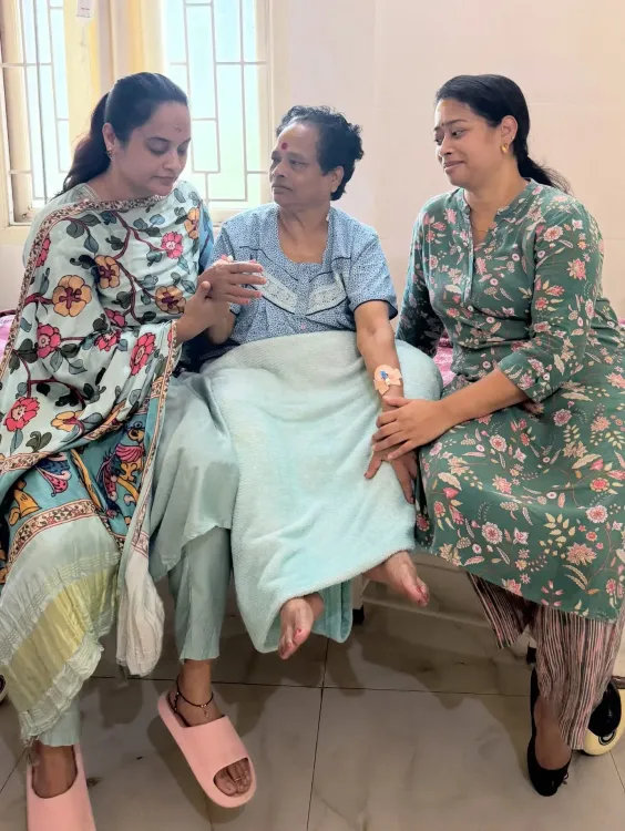 Suja Varunee's emotional plea as mother enters surgery: 'Now it's our turn'
