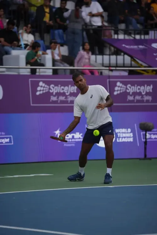 How Did Sumit Nagal Triumph in the Golden-Point Thriller for AOS Eagles at the World Tennis League?