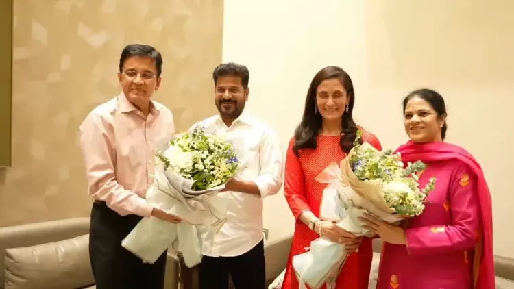 Sun Group's Kalanithi Maran Invites CM Revanth Reddy to Kavya's Wedding