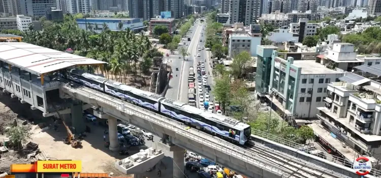 सूरत मेट्रो ट्रायल रन शुरू: 40 किमी नेटवर्क पर काम तेज, डायमंड सिटी को मिलेगी नई रफ्तार