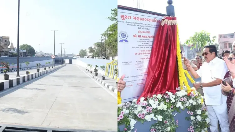 New Railway Underpass in Surat Offers Major Relief for Motorists