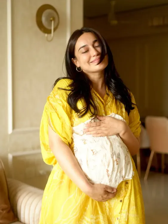 Surbhi Jyoti shares first glimpse of baby girl, born 13 June 2026