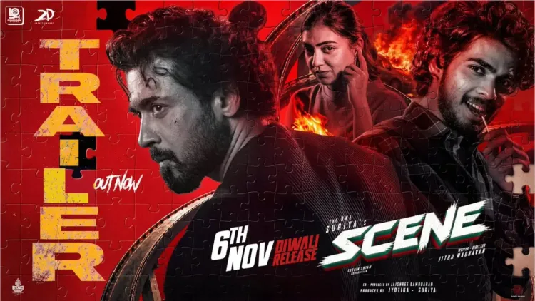 Suriya's 'Scene' trailer out: action-comedy with Nazriya as Maya, releases 6 Nov