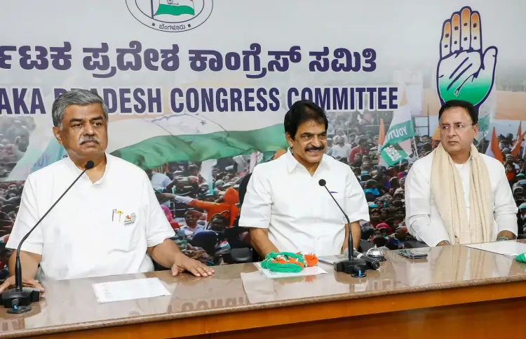 Surjewala backs Jarkiholi after ED raids, owns Karnataka Cabinet woman gap
