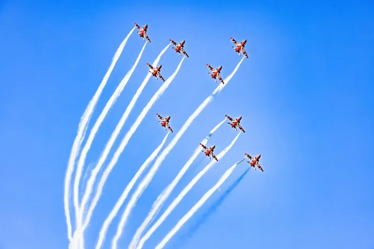 Will the Suryakiran Team Dazzle Chandigarh with an Air Show Before the Final Farewell to MiG-21?