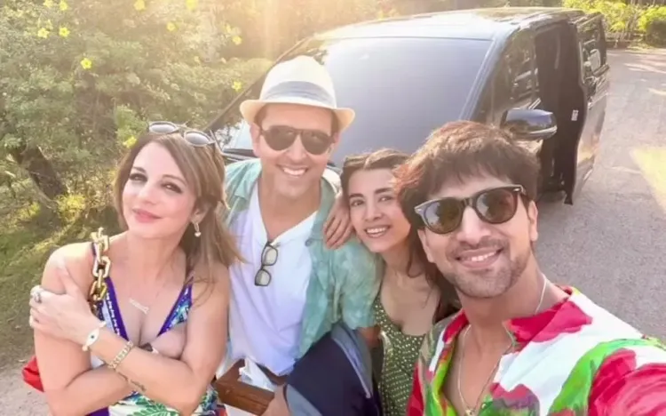 Did Sussanne Khan Wish Hrithik Roshan and Saba Azad Endless Love?