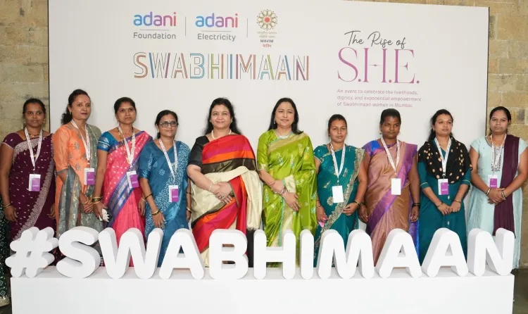 Dr. Priti Adani Launches 'Swabhimaan' Initiative to Empower 1 Million Women in 5 Years