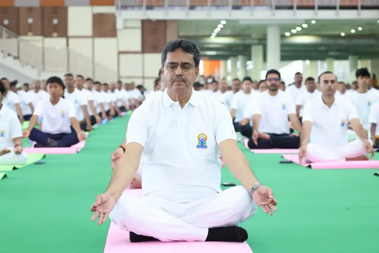 12वें अंतर्राष्ट्रीय योग दिवस पर त्रिपुरा CM माणिक साहा बोले — 'योग स्वस्थ जीवन की आधारशिला'