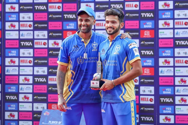 Suryakumar Yadav's unbeaten 72 steers Triumph Knights to six-wicket win in T20 Mumbai League