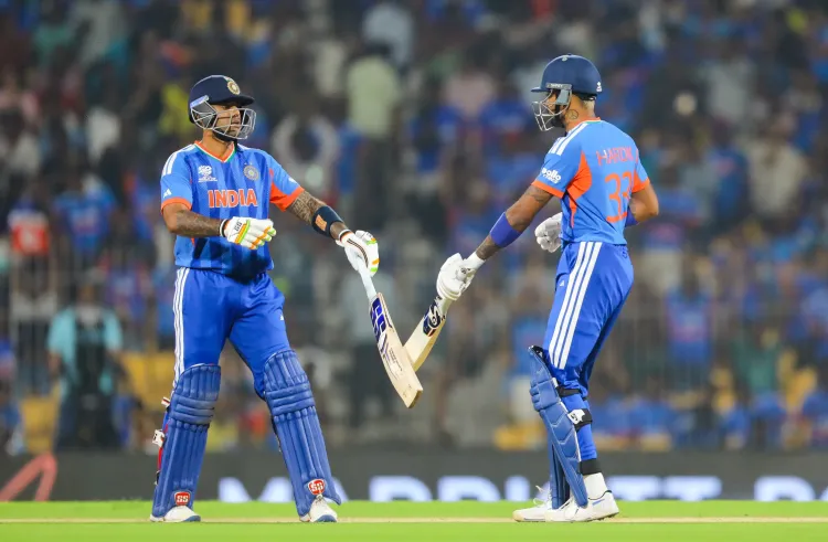 T20 World Cup: Abhishek Sharma and Hardik Pandya Lead India to Record 256 Against Zimbabwe