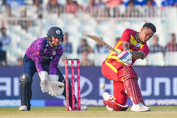 How Did Shimron Hetmyer's 64 Lead West Indies to 182/5 Against Scotland?