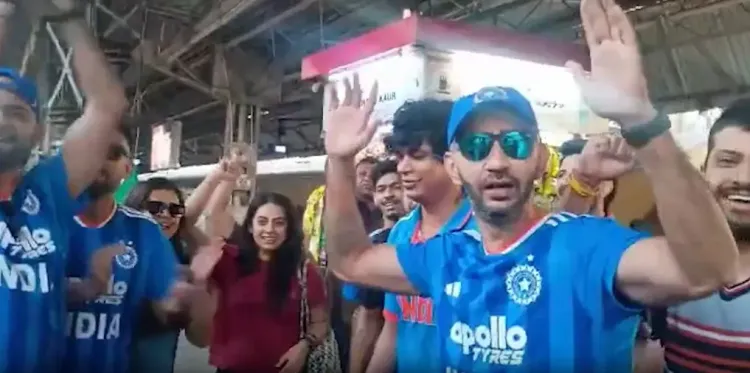 टी20 वर्ल्ड कप: मैच देखने के लिए अहमदाबाद पहुंचे क्रिकेट प्रशंसकों की भीड़