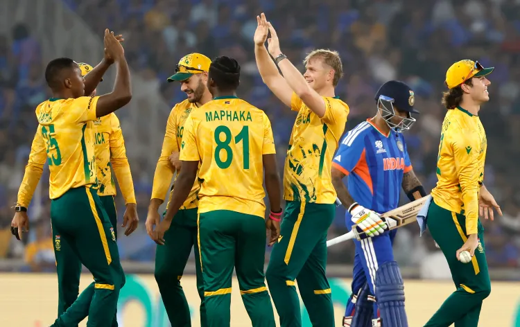 टी20 वर्ल्ड कप: साउथ अफ्रीका ने भारत को 76 रनों से हराकर रोका विजय रथ