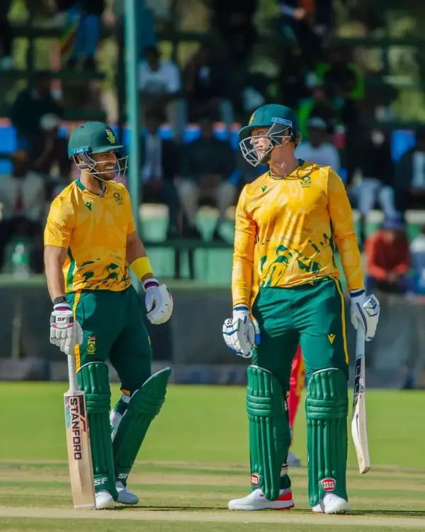 How Did Hermann-Brevis Lead South Africa to a Dominant Five-Wicket Win Against Zimbabwe?