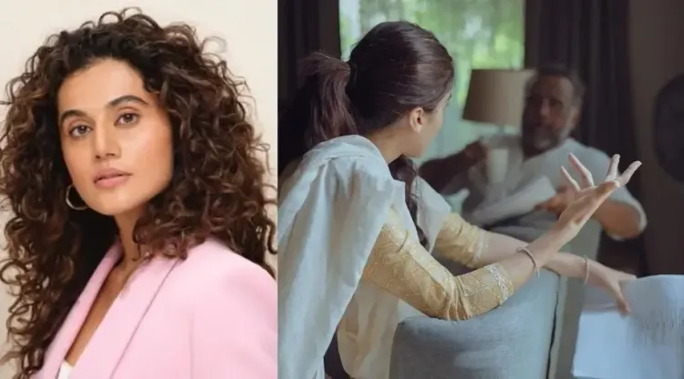 Taapsee Pannu Marks 5 Years of ‘Thappad’, Queries Anubhav Sinha on Future Projects