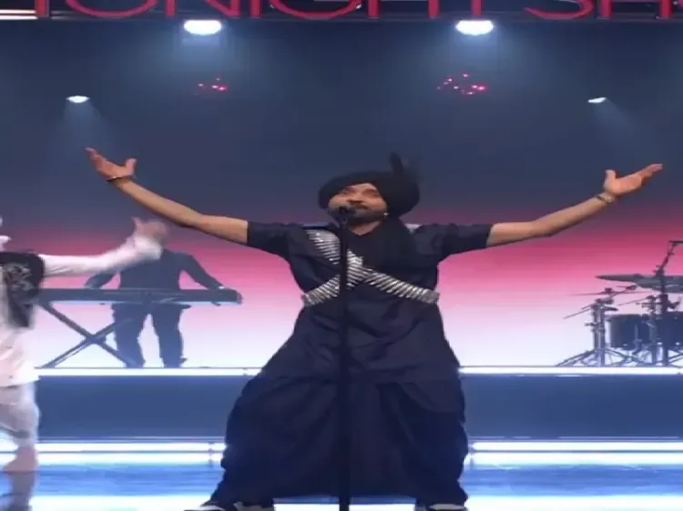 दिलजीत दोसांझ ने 'द टुनाइट शो' में याद की 1914 की कोमागाटा मारू घटना, जिम्मी फॉलन को सिखाया भांगड़ा