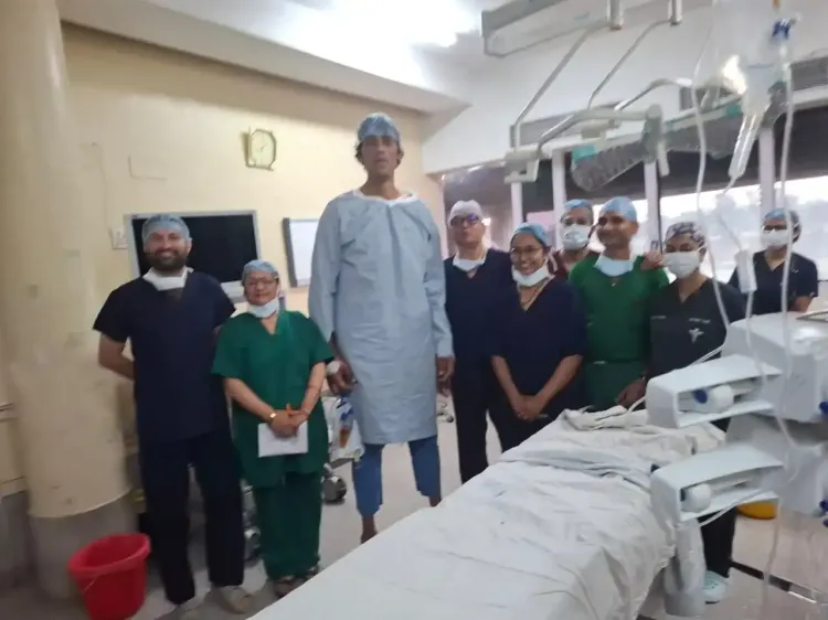 Has the Tallest Man Underwent Surgery to Treat a Pituitary Tumor at PGIMER?