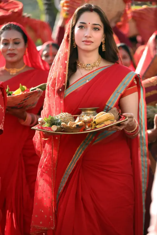 Tamannaah Bhatia on 'Chhathi Maiya' song: 'I studied Chhath rituals for The Vvaan'