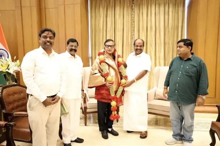 Tamil Nadu MP calls on Assam CM Himanta at Lok Sewa Bhawan