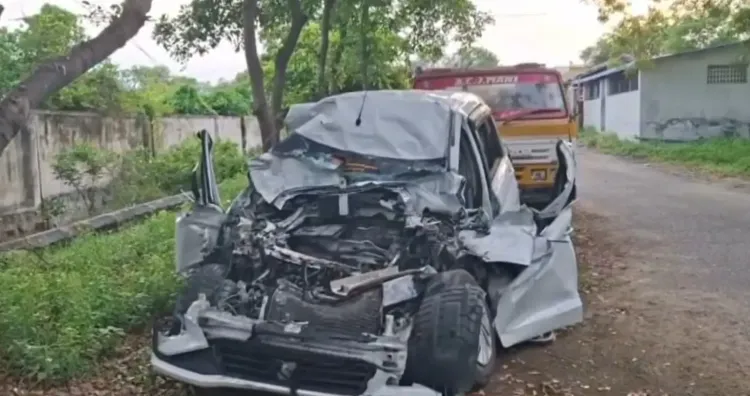 तमिलनाडु: NH-38 पर कार-बस टक्कर में तीन की मौत, पेरंबलुर के थुरईमंगलम में हादसा