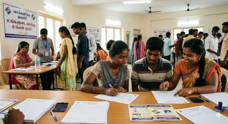 Tamil Nadu Sees Over 6.48 Lakh Voter Applications as Polls Approach; Final List Due April 6