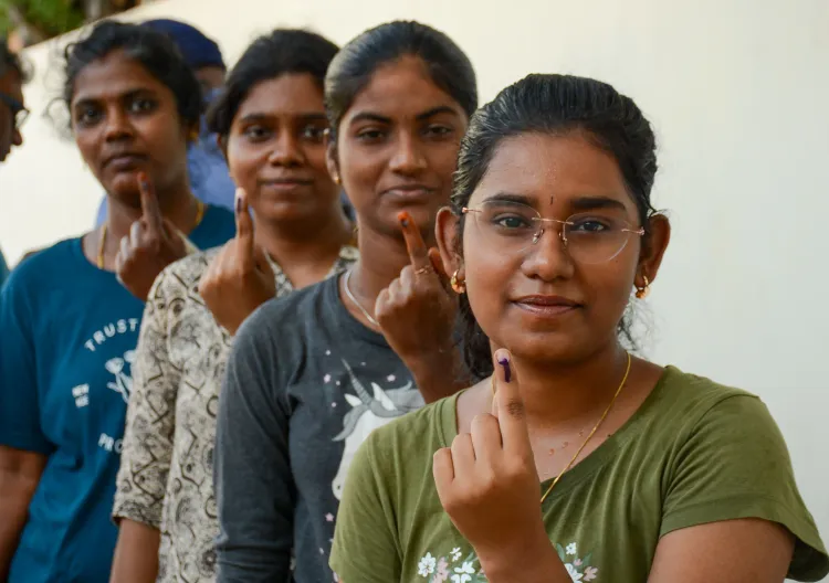 Tamil Nadu Voter Turnout Hits 82% by 5 PM, Smashes 2021 Record