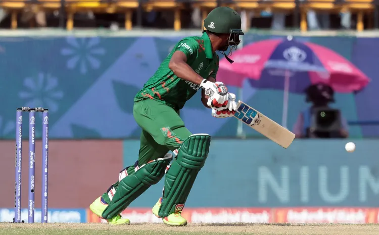 तंजीद हसन की अद्भुत शतकीय पारी, बांग्लादेश ने पाकिस्तान के खिलाफ बनाए 290 रन