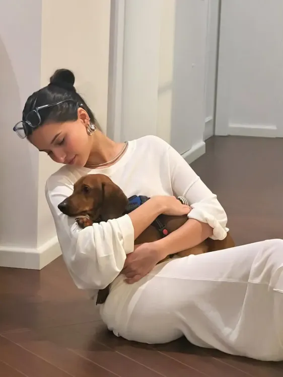 Tara Sutaria Enjoys Cozy Weekend Cuddles with Her Pets