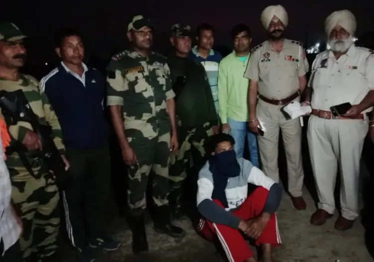 क्या तरनतारन में बीएसएफ ने ड्रोन से गिराए गए पिस्तौल बरामद कर तस्कर को गिरफ्तार किया?