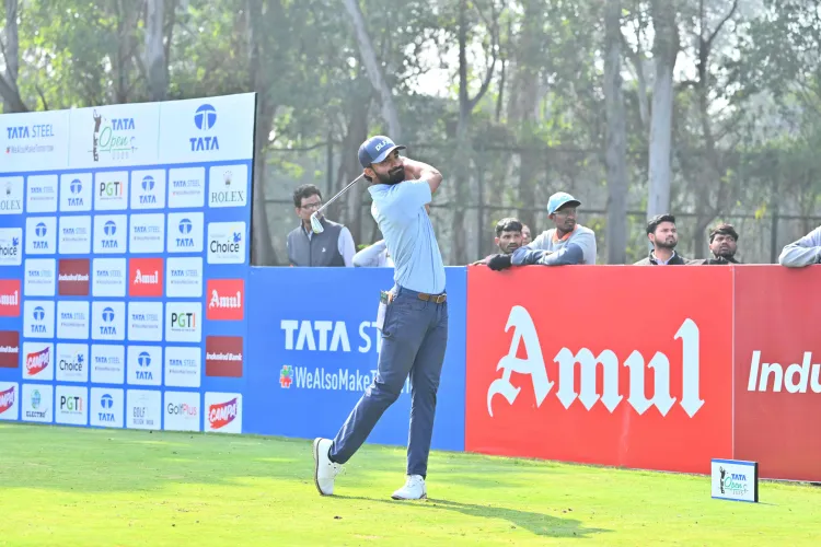 Are Shubham Jaglan and Yuvraj Sandhu Competing for Victory in the Final Round of the Tata Open?