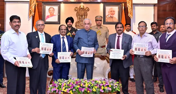 आंध्र प्रदेश के राज्यपाल एस. अब्दुल नजीर ने 77वें टीबी सील बिक्री अभियान का शुभारंभ किया