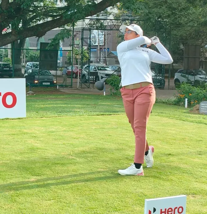 Riya Jadon, 17, leads Women's Pro Golf Tour 7th Leg with 3-under 67