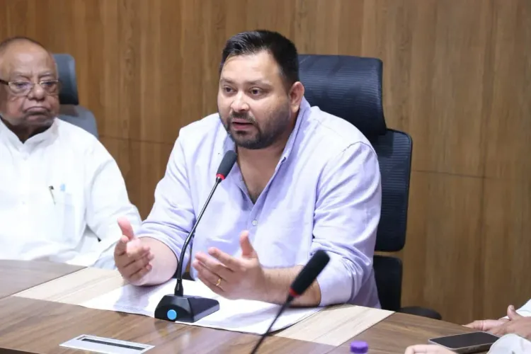 Tejashwi Yadav Chairs Bankipur By-Poll Review Meet