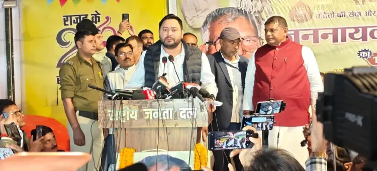 Did Tejashwi Yadav Just Break His 100-Day Silence with a Fierce Attack on the NDA?