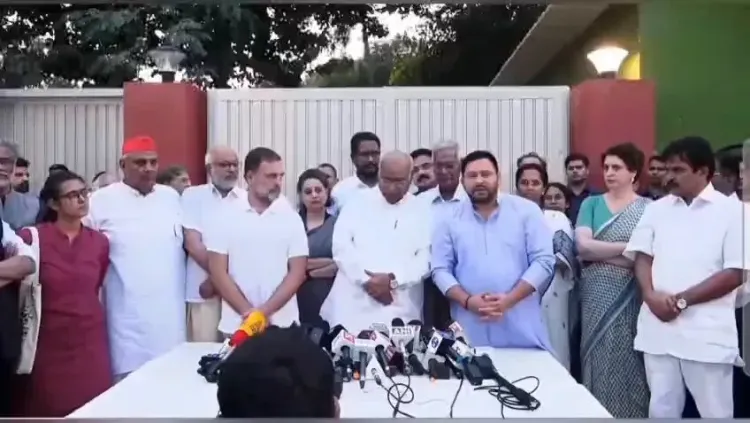 Tejashwi Yadav Targets Gyanesh Kumar, Calls EC 'Democracy's Killer'