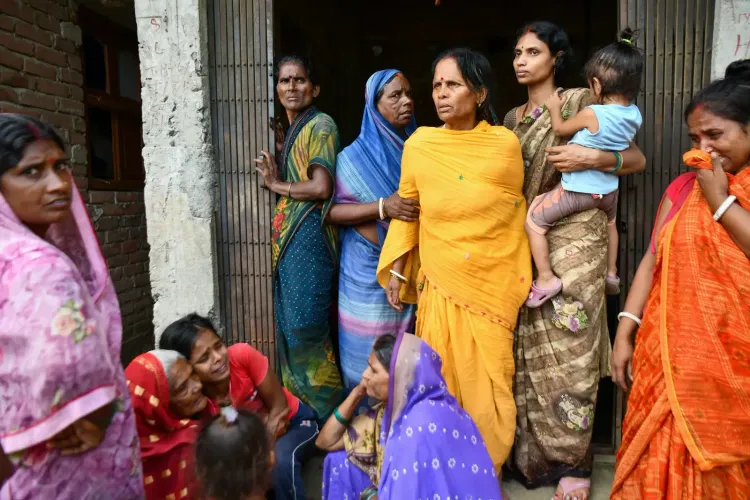 Tejashwi Yadav visits Raghopur after boat tragedy kills 13 children in Bihar