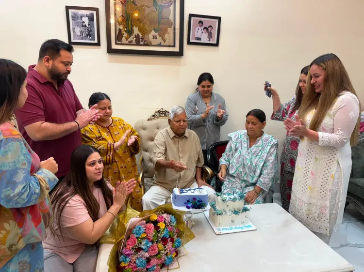 Tejashwi Yadav Wishes Father Lalu Prasad on Birthday