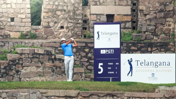 Golconda Masters R2: Vishesh Sharma, Amardeep Malik share lead at 14-under