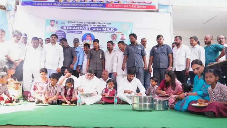 Telangana breakfast scheme: 1.44 lakh students covered as schools reopen
