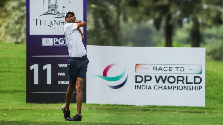 Telangana Open 2026: Angad Cheema's 61 gives two-shot lead after Day 2