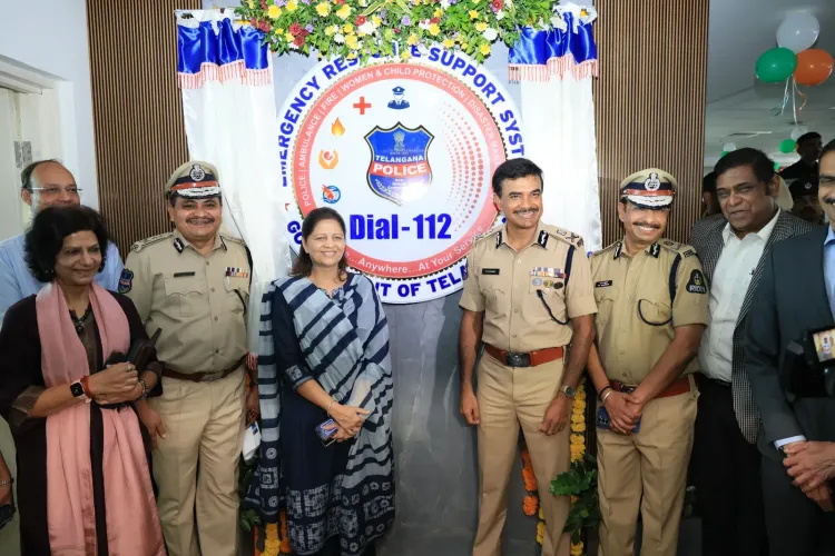 Telangana Police launches AI-powered Dial 112 emergency system, cuts response processing by 30%
