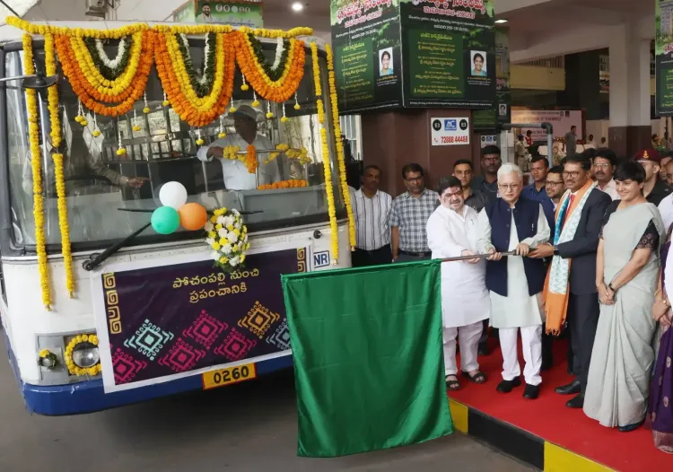 Telangana RTC Unveils Innovative ‘GI on Wheels’ Buses to Celebrate Local Arts