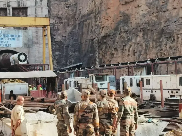 Rescue Efforts Continue in Telangana Tunnel Collapse
