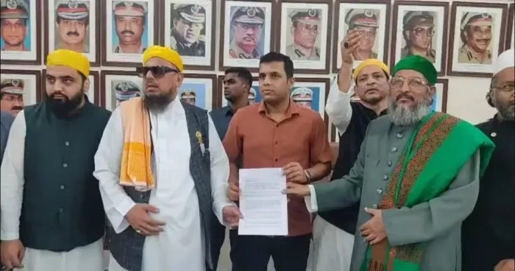 हैदराबाद: उलेमाओं ने BJP नेता नाजिया इलाही खान के खिलाफ FIR की मांग, DCP को सौंपा ज्ञापन