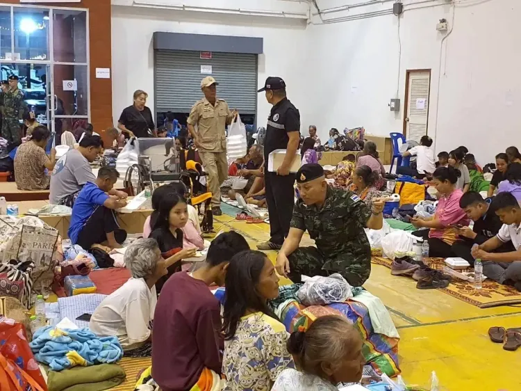 Did the Thai military just destroy Cambodian military targets in an airstrike?