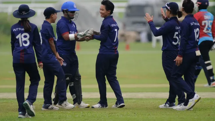 Thailand, Malaysia, China qualify for 2026 Asian Games women's cricket
