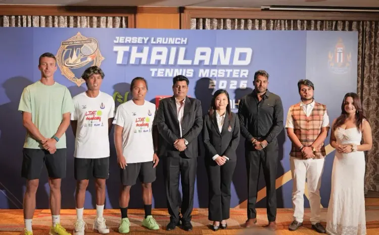 Jersey Launch for Thailand Tennis Masters 2026 Ahead of April Start